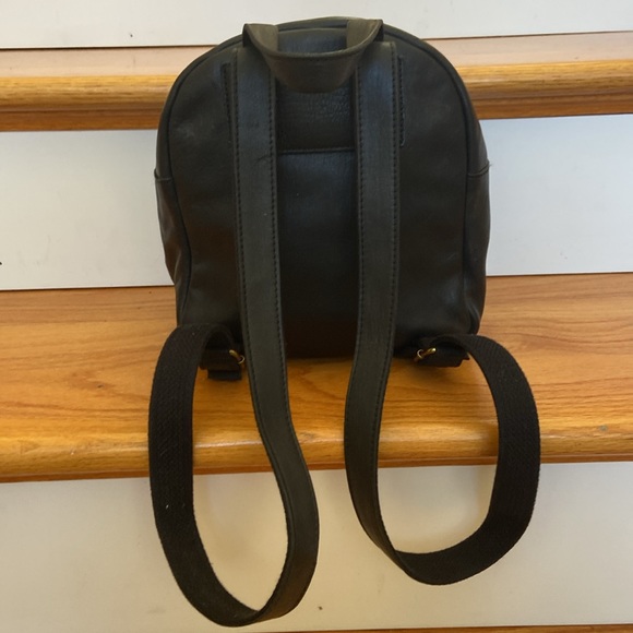 NWT Madewell Small Lorimer Backpack Black Leather - Picture 8 of 12